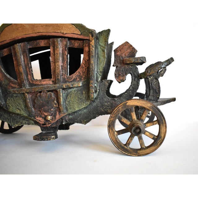 Antique Carriage Chocolate Display For Sale - Image 9 of 13