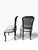Dark Green Vintage Chinoiserie Dark Jade Green Lacquer Faux Bamboo Cane Dining Chairs - Set of 6 For Sale - Image 8 of 18