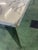 Marble and Metal Table attributed to Florence Knoll, 1960 For Sale - Image 9 of 11