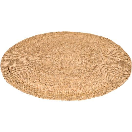The Monterey round is handmade by artisans from hand-picked stems of the water hyacinth plant, which are carefully dried...