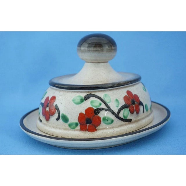 White Ceramic Butter Dish by Zell Am Harmersbach, 1970s For Sale - Image 8 of 18