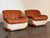 Vintage 1970s Italian Leather Swan Chairs For Sale - Image 9 of 9
