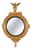 English Regency Style Giltwood Convex Girandole Mirror For Sale