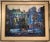“Cityscape” Large 1950s Vintage Oil on Canvas by Bert Hildebrandt For Sale In Providence - Image 6 of 6