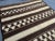 6x12 Vintage Flat Weave Kilim Rug, Brown & Ivory Geometric Design, Handwoven Wool Rug For Sale - Image 4 of 12