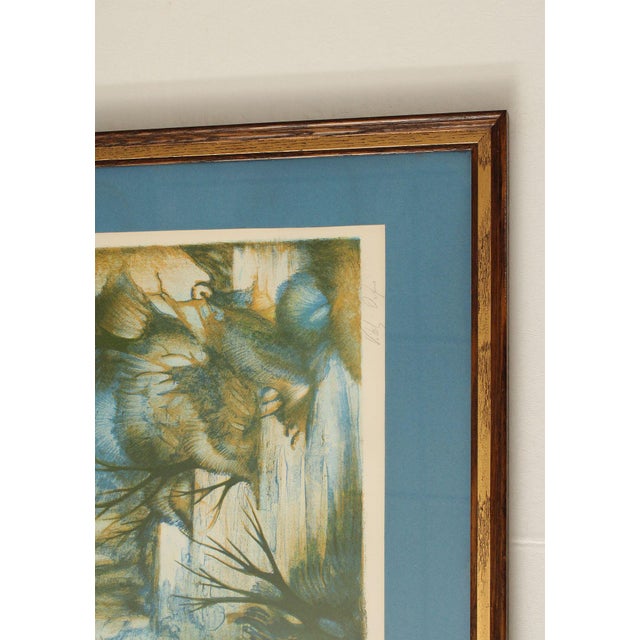 Vitali Orfeo Surrealist Style Landscape Lithograph For Sale - Image 9 of 12