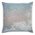 Kevin O'Brien Woodgrain Faux Bois Robin's Egg Cut Velvet 22" Pillow For Sale