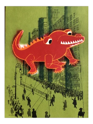 1962 New York City Scenes Original Litho Calendar Book 12 Lithographs