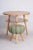 Midcentury green stool, Original well preserved condition. Period: 1950-1959 Material: Beech Source: Czechia...