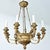 19th Century French Carved and Painted Chandelier For Sale - Image 9 of 16