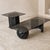 Postmodern Faux Marble Pedestal Side Table – Ceramic & Glass, 1980s, Mid-Century For Sale - Image 17 of 17