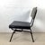 Mid-Century Modern Mid-Century Modern Slipper Chair, Black Tubular Steel Frame For Sale - Image 3 of 12