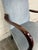 Vintage Federal Style Inlaid Mahogany Lolling Armchair For Sale - Image 10 of 10