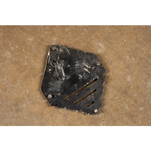 1960s Vintage Cast Iron Like a Dog Trivet Chairish