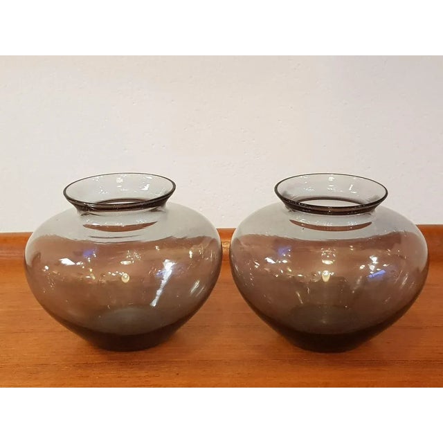 Wilhelm Wagenfeld Vintage Heart Vases by Wilhelm Wagenfeld for WMF, Set of 2 For Sale - Image 4 of 10