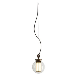 Bai T Di Di Lamp with Bronze and Glass Diffuser by Neri & Hu for Parachilna For Sale