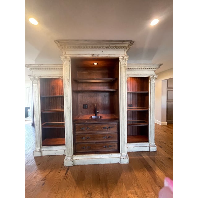 2000 - 2009 Habersham Regency Wet Bar & Shelving Unit For Sale - Image 5 of 12