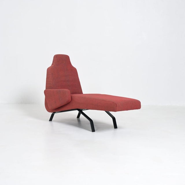 Prototype Red Scandy Lounge Chair by Fabiaan Van Severen for Indera For Sale - Image 3 of 18