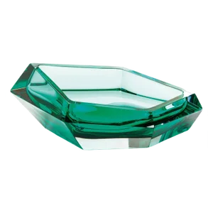 Large Green Kastle Bowl by Purho