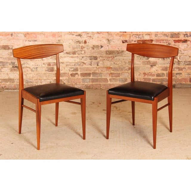 Mid-Century Modern Teak and Mahogany Dining Table and Chairs from McIntosh, 1960s, Set of 7 For Sale - Image 10 of 18