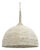 Palecek Wisteria Oversized Pendant, White Washed For Sale