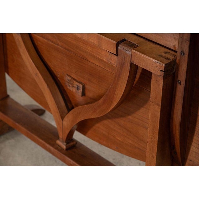 Large French Oval Fruitwood Vendange Wine Table, 1880 For Sale - Image 15 of 18