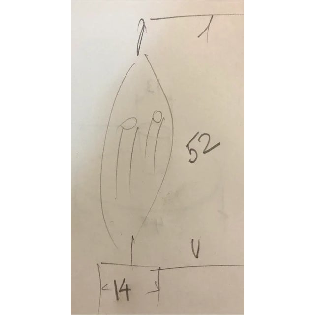 Metal Lamp from Arlus, 1950s For Sale - Image 7 of 8