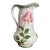 Vintage Furnivals Hand Painted Rose Water Jug Pitcher For Sale