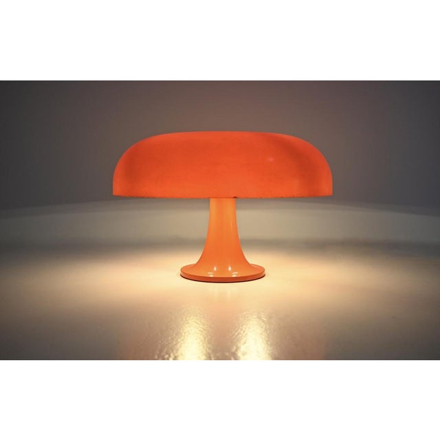 First edition of the "Nesso" lamp by Giancarlo Mattioli of Gruppo Architetti Urbanisti Citta Nuova for Artemide. Stamped...