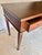 Brown 19th Century French Louis XVI Walnut Console Table For Sale - Image 8 of 12