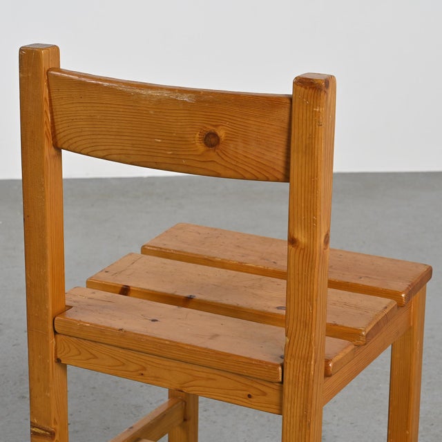 Chairs by Maison Regain for Les Arcs, 1970, Set of 4 For Sale - Image 3 of 10