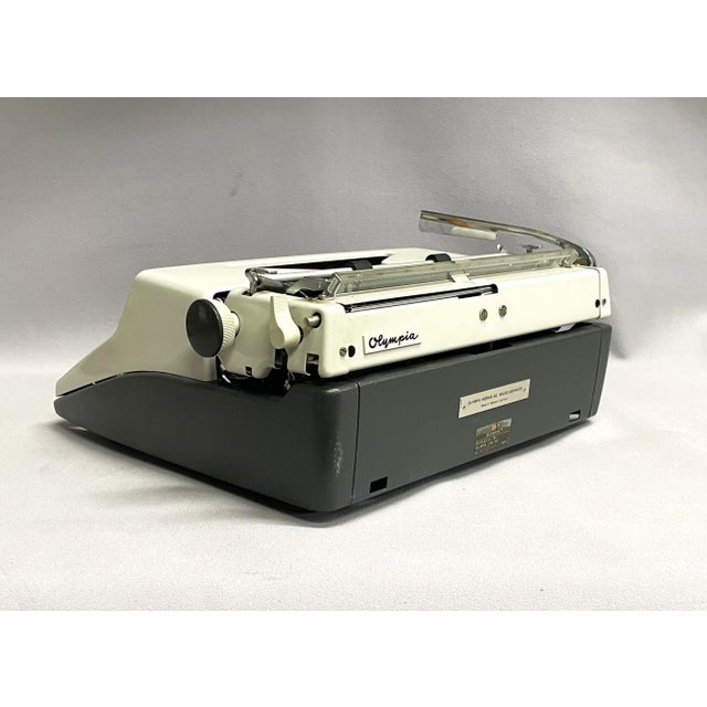 1970 Olympia Portable Typewriter - Sm8 Model For Sale In Raleigh - Image 6 of 12
