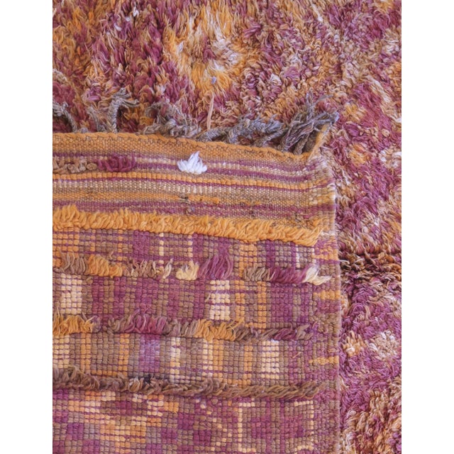 Moroccan Burnt Orange Rug - 12.4 X 5.8 Ft For Sale - Image 4 of 8