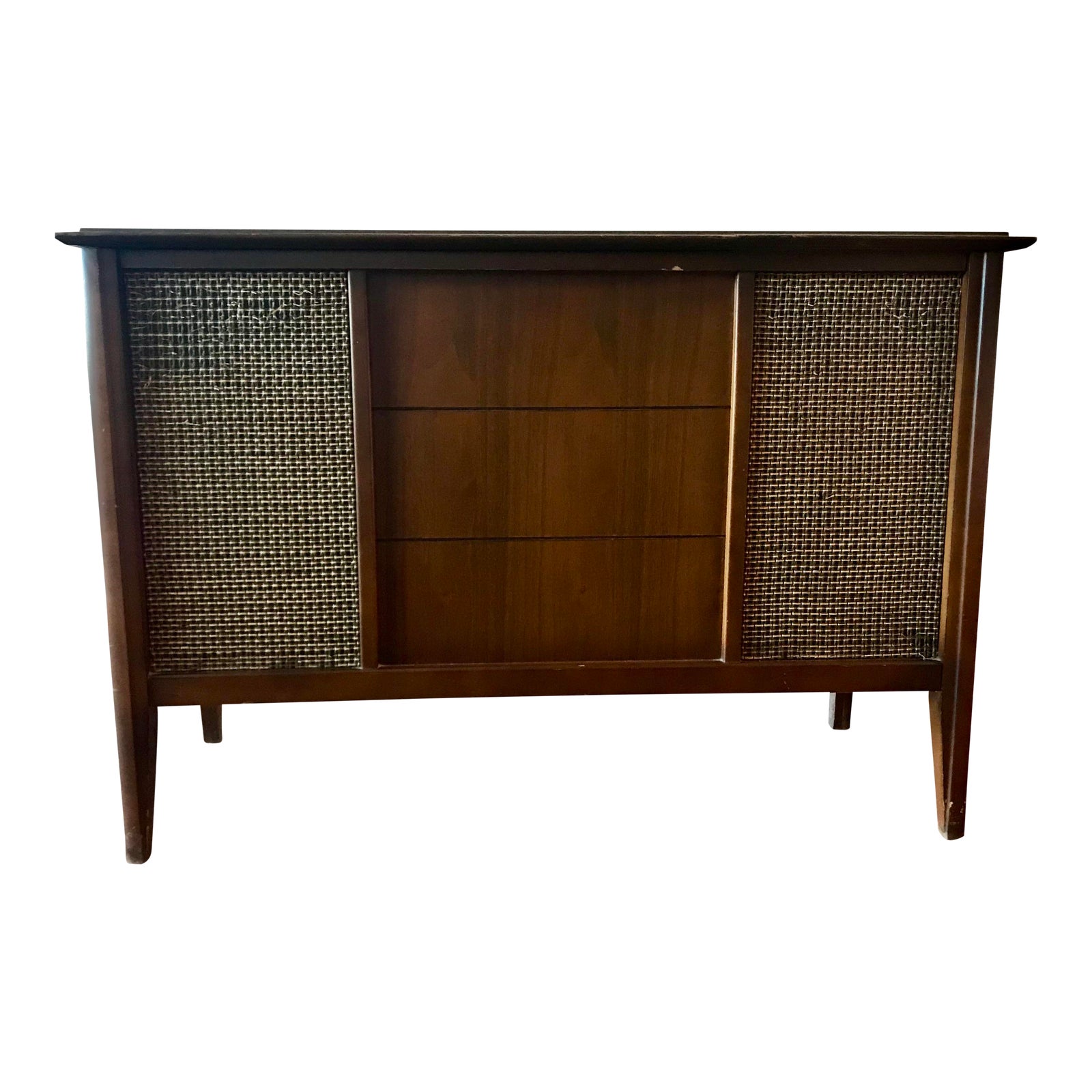 Vintage Zenith Record Player Console Chairish