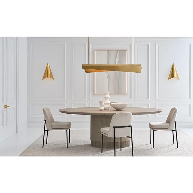 Kelly Wearstler for Visual Comfort Signature Piel 20" Indoor/Outdoor Wall Wash in Antique-Burnished Brass For Sale - Image 9 of 14