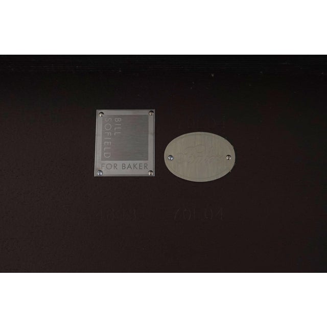 Baker Bill Sofield Inlaid Mahogany Dining Table For Sale - Image 18 of 18