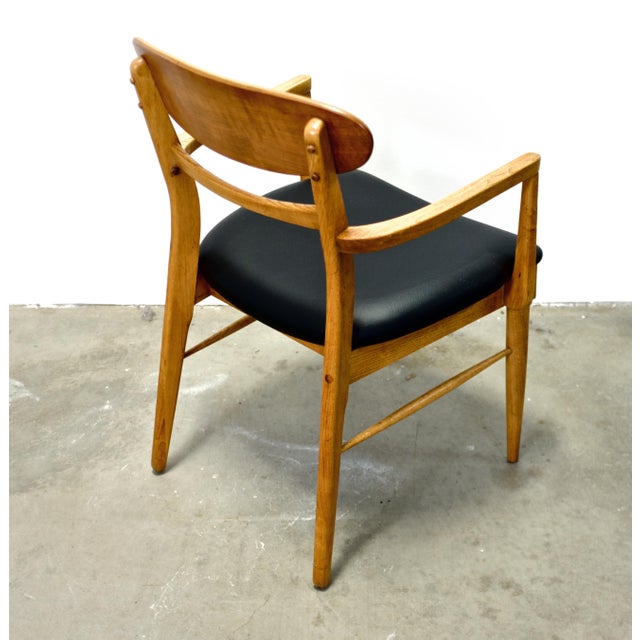 Lane “Acclaim” Walnut & Ash Armchair For Sale - Image 9 of 13