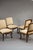 This set of four napoleon iii chairs incorporates some codes of the louis xv style while retaining the rigid forms of...