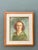 Wood Vintage 1952 Original Oil Portrait on Board For Sale - Image 7 of 12