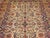 Ivory Vintage Oversized Persian Kerman Rug, Hand-Knotted Wool, Allover Floral Pattern, Ivory & Red, 11’ X 18’ For Sale - Image 8 of 14