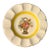 American Artware Yellow Flower Basket Porcelain Catchall For Sale