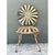 Early 20th Century Vintage Heavily Distressed Francois Carre Sunburst Metal Chair For Sale - Image 5 of 12