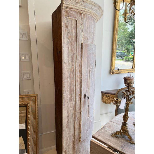 18th Century Swedish Baroque Corner Cabinet For Sale In New Orleans - Image 6 of 8