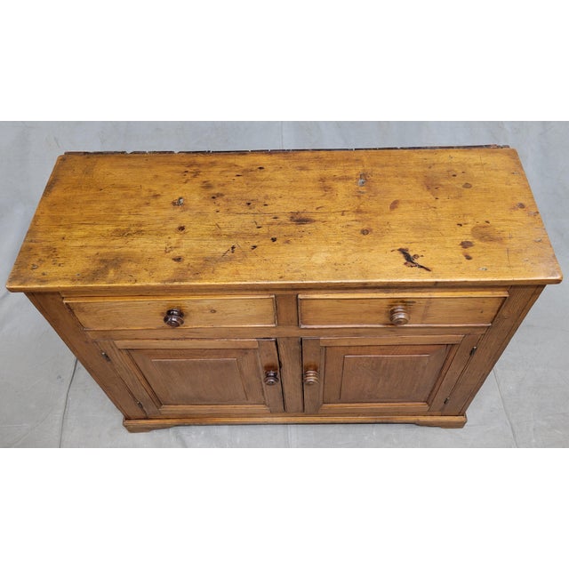 Antique Late 1800s Rustic Pine Sideboard Chairish