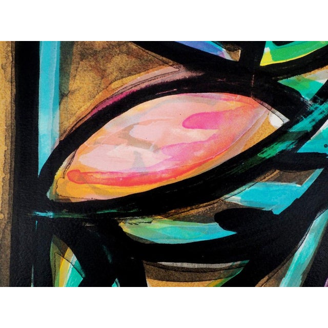 Jacques Poli, Perruches à la fenêtre, Lithograph For Sale - Image 7 of 10