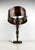 Art Deco Bronze Nude Figural Table Lamp by Gustav Adolf Daumiller, 1920s For Sale - Image 10 of 11