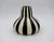Bauhaus Era Velten Vordamm Art Deco Vase Pair in Black and White For Sale In Los Angeles - Image 6 of 12