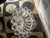 Late 20th Century Vintage Clear Pressed Glass Vanity & Decorative Glass Set - 5 Pieces For Sale - Image 5 of 5