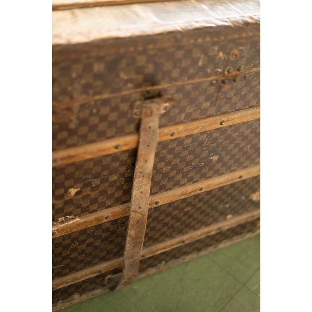 Large Vintage Transport Trunk from Louis Vuitton, 1960s For Sale - Image 10 of 18