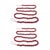 Rustic Wood Bead Garland (Set of 2) For Sale - Image 3 of 3